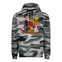 Slate Camo mexican dead day with skeleton cat Premium Hoodie - AdoDesignShop