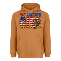 Meerkat all american girl Heavyweight Hoodie - Zillion Design Studio
