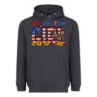 Smoke all american girl Heavyweight Hoodie - Zillion Design Studio