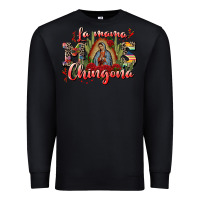 Black la mama mos chingona Premium Sweatshirt - CTS Tumbler Store