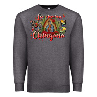Charcoal Heather la mama mos chingona Premium Sweatshirt - CTS Tumbler Store