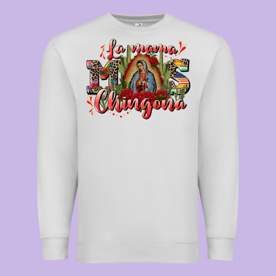 La Mama Mos Chingona Premium Sweatshirt Designed By Cts Tumbler Store