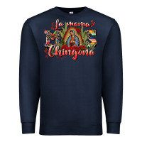 Navy la mama mos chingona Premium Sweatshirt - CTS Tumbler Store