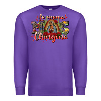 Purple la mama mos chingona Premium Sweatshirt - CTS Tumbler Store