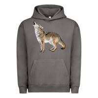 Pigment Tornado Howling Coyote Urban Hoodie - LillyAllenDesigns