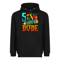 Black 5th grade dude Heavyweight Hoodie - texasbilliewilder