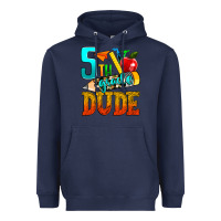Navy 5th grade dude Heavyweight Hoodie - texasbilliewilder
