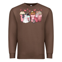 Chestnut wedding bride coffee cups Premium Sweatshirt - Zillion Design Studio