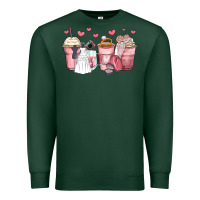 Sports Green wedding bride coffee cups Premium Sweatshirt - Zillion Design Studio