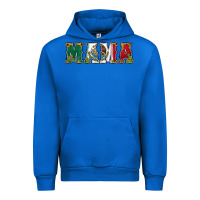 Cobalt mexican flag mama Urban Hoodie - Jasminsmagicworld