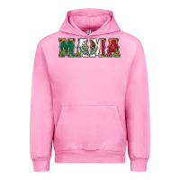 Fuchsia Pink mexican flag mama Urban Hoodie - Jasminsmagicworld