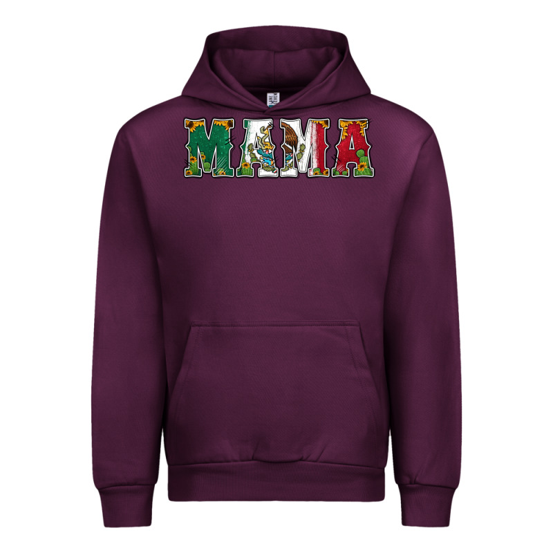 Mexican Flag Mama Urban Hoodie by Jasminsmagicworld | Teevron