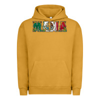 Pigment Peanut Butter mexican flag mama Urban Hoodie - Jasminsmagicworld