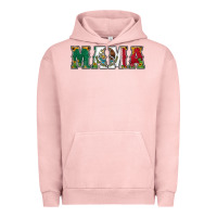 Pigment Salmon mexican flag mama Urban Hoodie - Jasminsmagicworld