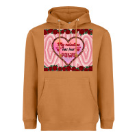 Meerkat my valentine has four paws Heavyweight Hoodie - RanaPortraitStore