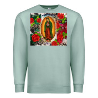 Seafoam Lady of Guadalupe Premium Sweatshirt - CTS Tumbler Store