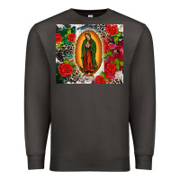 Smoke Lady of Guadalupe Premium Sweatshirt - CTS Tumbler Store