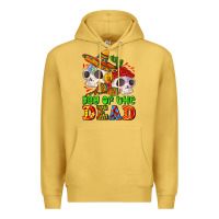 Antique Gold mexican day of the dead Premium Hoodie - AdoDesignShop