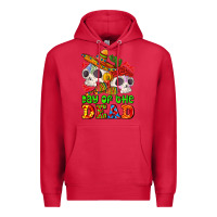 Cardinal mexican day of the dead Premium Hoodie - AdoDesignShop