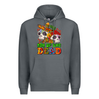 Rock mexican day of the dead Premium Hoodie - AdoDesignShop