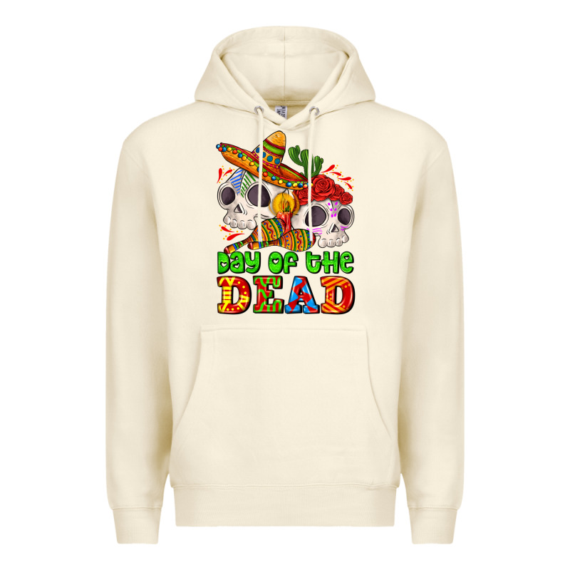 Mexican Day Of The Dead Premium Hoodie by AdoDesignShop | Teevron