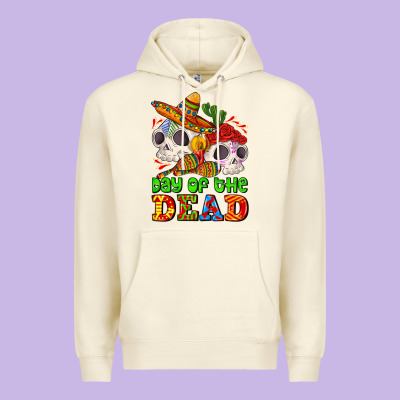 Mexican Day Of The Dead Premium Hoodie Designed By Adodesignshop