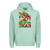 Seafoam mexican day of the dead Premium Hoodie - AdoDesignShop