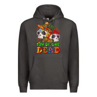 Smoke mexican day of the dead Premium Hoodie - AdoDesignShop
