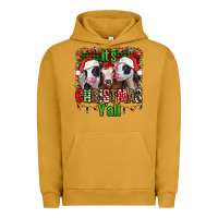 Pigment Peanut Butter it's christmas y'all heifers Urban Hoodie - Jasminsmagicworld