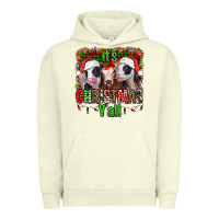 Pigment Pistachio it's christmas y'all heifers Urban Hoodie - Jasminsmagicworld