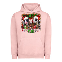 Pigment Salmon it's christmas y'all heifers Urban Hoodie - Jasminsmagicworld