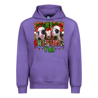 Tulip it's christmas y'all heifers Urban Hoodie - Jasminsmagicworld