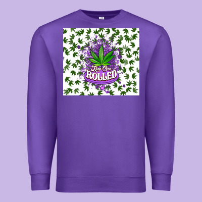 Keep One Rolled Weed Premium Sweatshirt Designed By Cts Tumbler Store