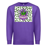 Purple keep one rolled weed Premium Sweatshirt - CTS Tumbler Store