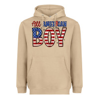 Mushroom all American boy Heavyweight Hoodie - Zillion Design Studio