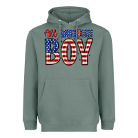 Sage all American boy Heavyweight Hoodie - Zillion Design Studio