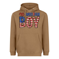 Toasted Coconut all American boy Heavyweight Hoodie - Zillion Design Studio