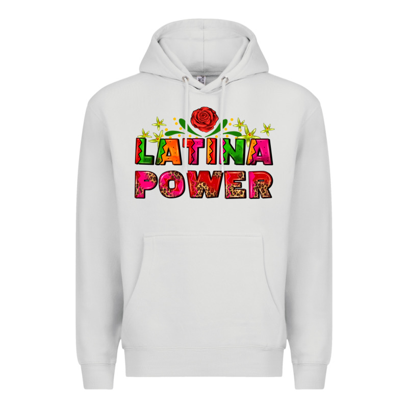 Latina Power Premium Hoodie by AdoDesignShop | Teevron