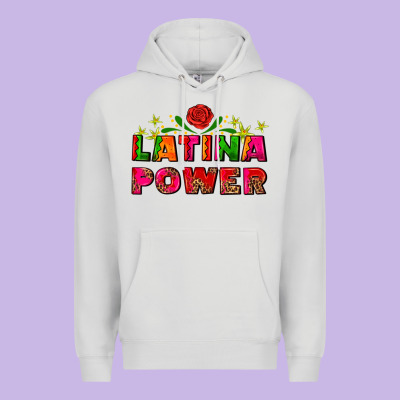 Latina Power Premium Hoodie Designed By Adodesignshop
