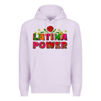 Lilac latina power Premium Hoodie - AdoDesignShop