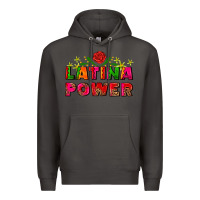 Smoke latina power Premium Hoodie - AdoDesignShop