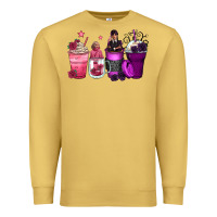Antique Gold wednesday and enid coffee cups Premium Sweatshirt - Zillion Design Studio