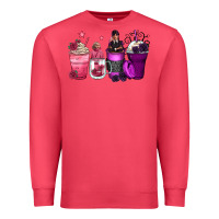 Cardinal wednesday and enid coffee cups Premium Sweatshirt - Zillion Design Studio