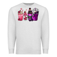 Oatmeal Heather wednesday and enid coffee cups Premium Sweatshirt - Zillion Design Studio