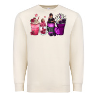 Sandshell wednesday and enid coffee cups Premium Sweatshirt - Zillion Design Studio