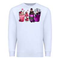White wednesday and enid coffee cups Premium Sweatshirt - Zillion Design Studio