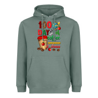 Sage 100 days of coffee and chaos Heavyweight Hoodie - texasbilliewilder