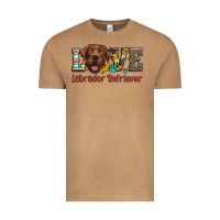 Vintage Camel love labrador retriever Vintage Tee - Artiststas