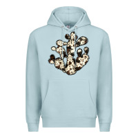 Blue Mist cowhide cactus Premium Hoodie - JahusDesignShop