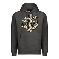 Charcoal Heather cowhide cactus Premium Hoodie - JahusDesignShop